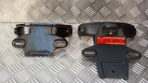 Thunderbird Number Plate Bracket from Triumph Custom Parts